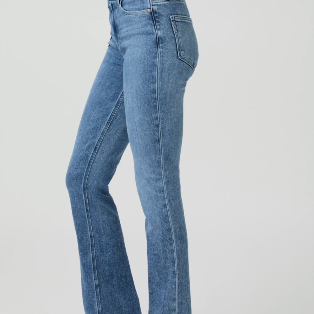 Customized Floral Patchwork Paige Bootcut Jeans - Picture 9 of 9
